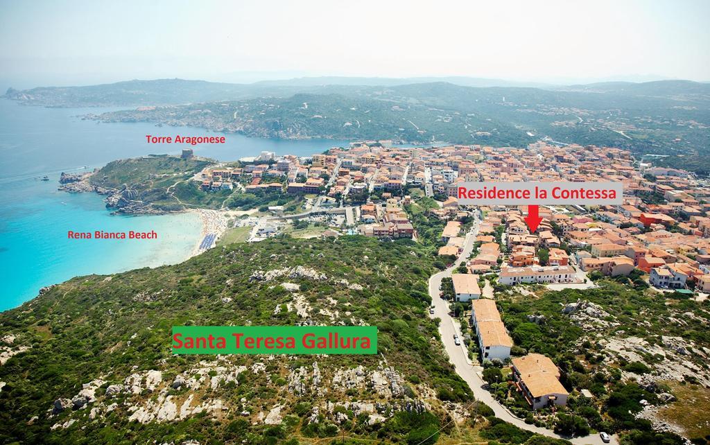 La Contessa Aparthotel Santa Teresa Gallura Bagian luar foto